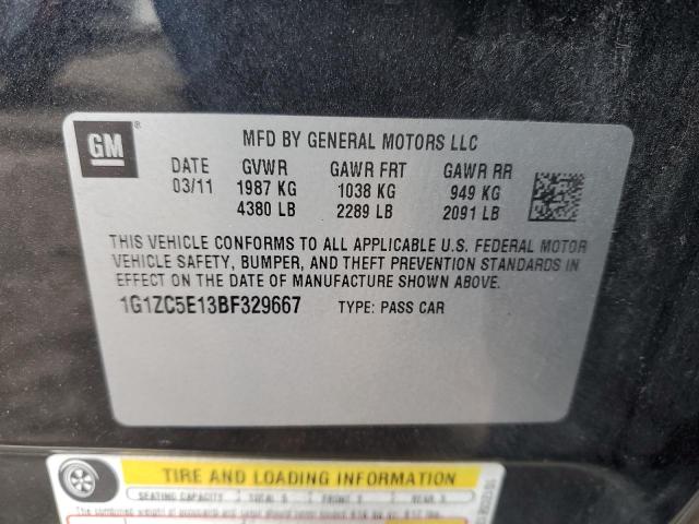 Photo 10 from auction – 2011 CHEVROLET MALIBU 1LT with VIN 1G1ZC5E13BF329667