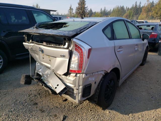 Photo 4 from auction – 2015 TOYOTA PRIUS with VIN JTDKN3DU8F0477762