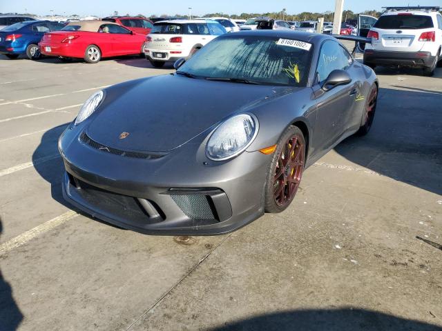 Photo 2 from auction – 2018 PORSCHE 911 GT3 with VIN WP0AC2A90JS176668