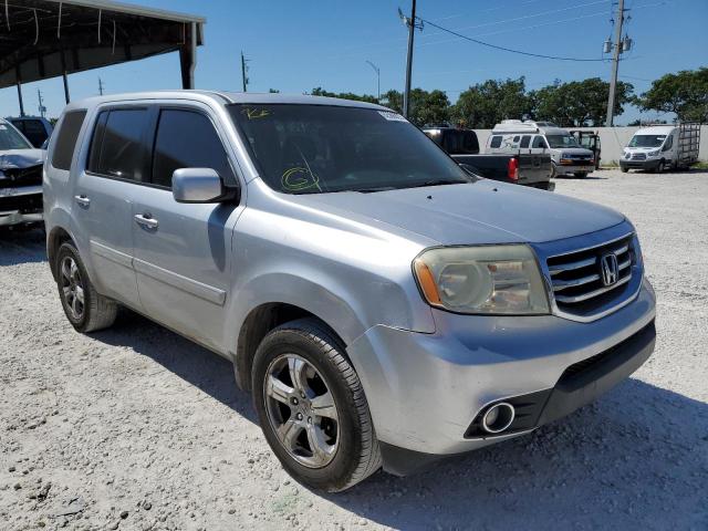 HONDA PILOT EXL 2013 with VIN 5FNYF3H55DB036034 - Photo from auction