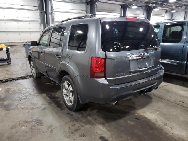 Photo 3 from auction – 2012 HONDA PILOT EXL with VIN 5FNYF4H60CB046645