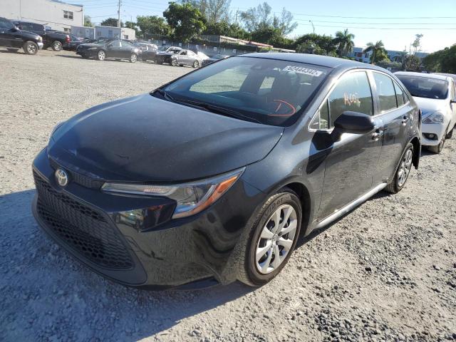 Photo 2 from auction – 2021 TOYOTA COROLLA LE with VIN JTDEPMAE6MJ183701