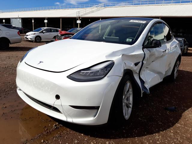Photo 2 from auction – 2021 TESLA MODEL Y with VIN 5YJYGDEE0MF305497
