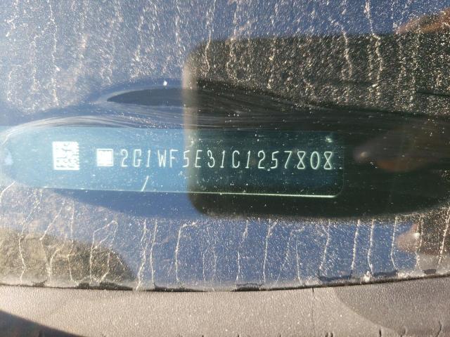 Foto 10 de la subasta – 2012 CHEVROLET IMPALA LS con VIN 2G1WF5E31C1257808