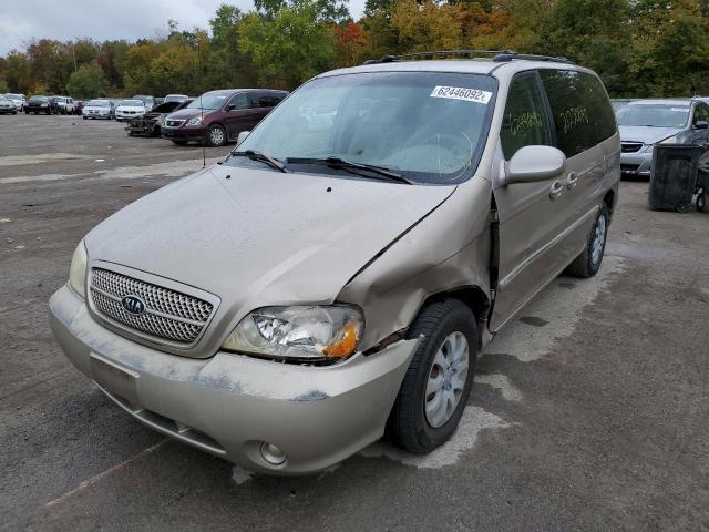Photo 2 from auction – 2005 KIA SEDONA EX with VIN KNDUP131156669812