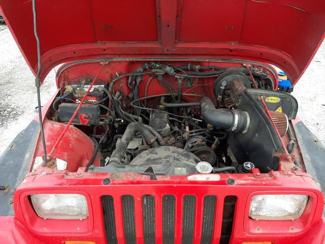 Photo 7 from auction – 1995 JEEP WRANGLER / with VIN 1J4FY19P6SP252400