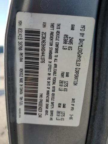 Photo 10 from auction – 2006 CHRYSLER 300C with VIN 2C3KA63HX6H441976