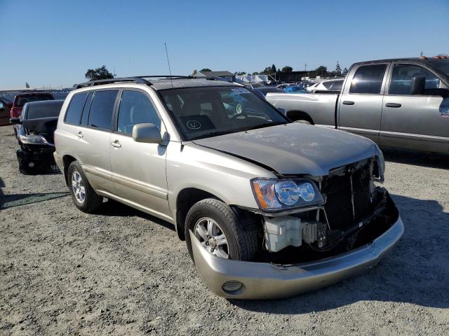 TOYOTA HIGHLANDER 2002 with VIN JTEGF21A120066250 - Photo from auction