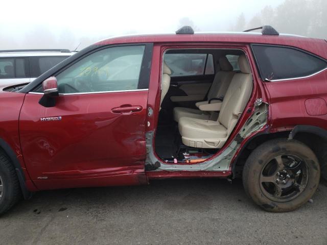 Photo 9 from auction – 2020 TOYOTA HIGHLANDER with VIN 5TDEBRCH6LS002245