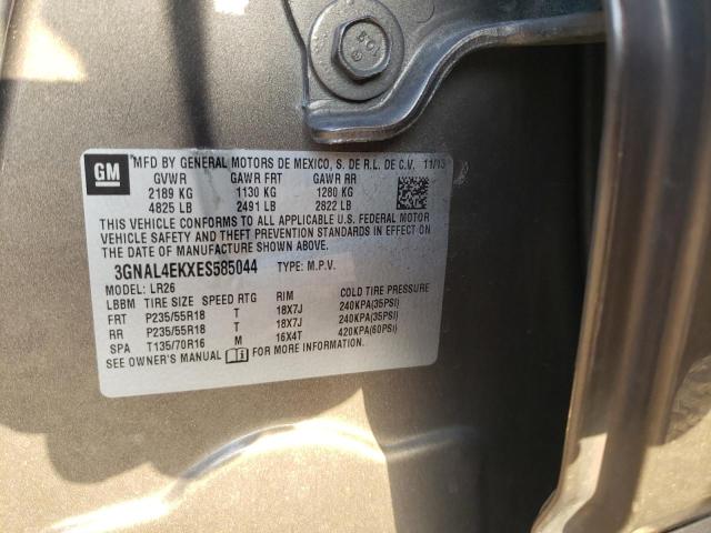 Photo 10 from auction – 2014 CHEVROLET CAPTIVA LT with VIN 3GNAL4EKXES585044