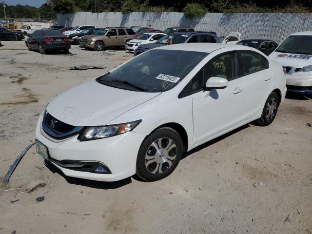 Photo 2 from auction – 2015 HONDA CIVIC HYBR with VIN 19XFB4F25FE000788
