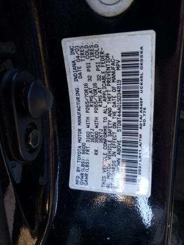 Photo 10 from auction – 2001 TOYOTA SEQUOIA with VIN 5TDBT44A01S034819
