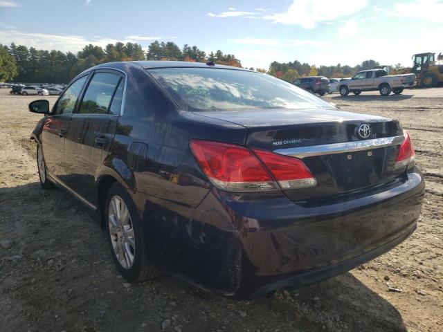 Photo 3 from auction – 2012 TOYOTA AVALON BAS with VIN 4T1BK3DB7CU443268