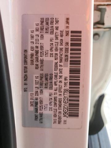 Photo 10 from auction – 2014 MAZDA CX-5 TOURI with VIN JM3KE2CYXE0317788