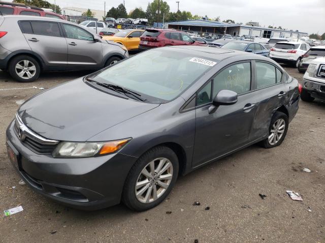 Photo 2 from auction – 2012 HONDA CIVIC EX with VIN 19XFB2F80CE081204