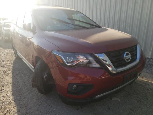 NISSAN PATHFINDER 2017 with VIN 5N1DR2MN0HC676110 - Photo from auction