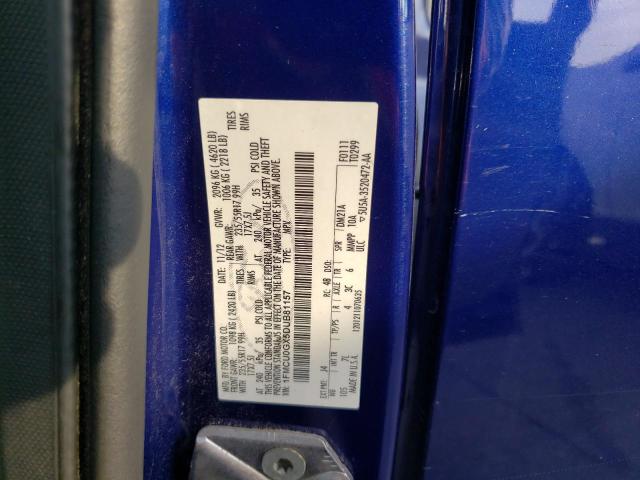 Photo 10 from auction – 2013 FORD ESCAPE SE with VIN 1FMCU0GX5DUB81157