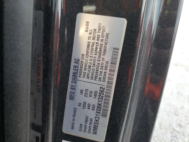 Photo 10 from auction – 2008 SMART FORTWO PAS with VIN WMEEK31X08K132562