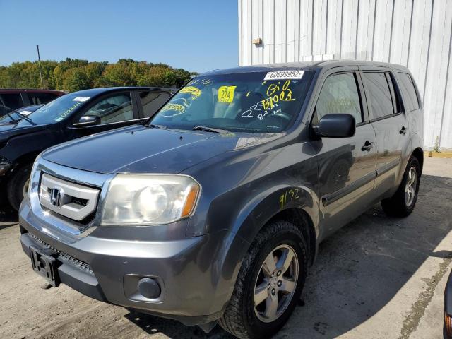 Photo 2 from auction – 2011 HONDA PILOT LX with VIN 5FNYF4H25BB100422