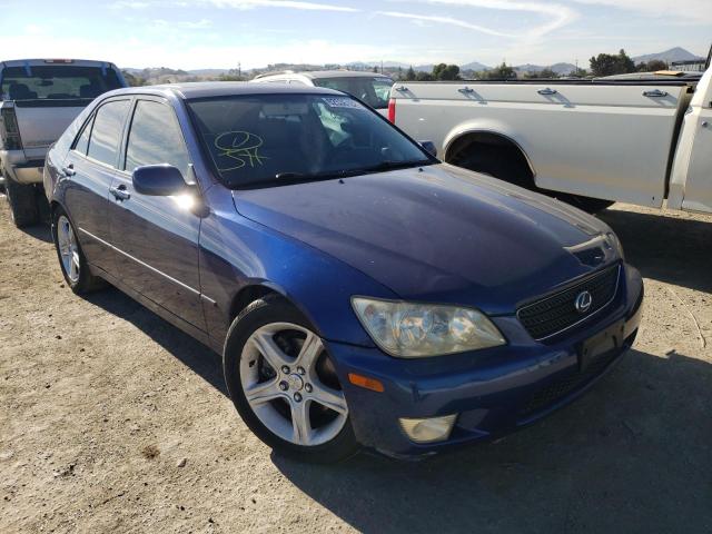 LEXUS IS 300 2001 with VIN JTHBD182110006639 - Photo from auction