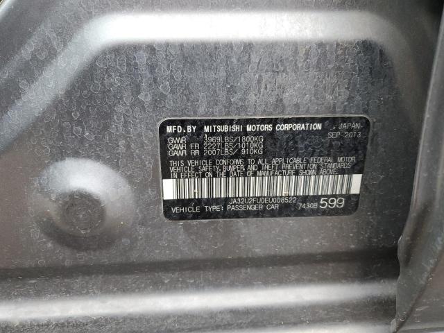 Photo 10 from auction – 2014 MITSUBISHI LANCER ES/ with VIN JA32U2FU0EU008522