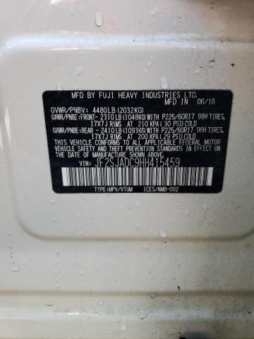 Photo 10 from auction – 2017 SUBARU FORESTER 2 with VIN JF2SJADC9HH415459