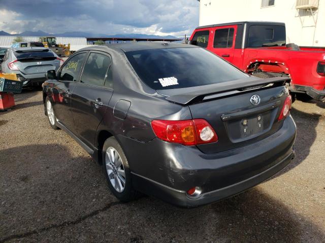 Photo 3 from auction – 2009 TOYOTA COROLLA BA with VIN 1NXBU40E09Z092549