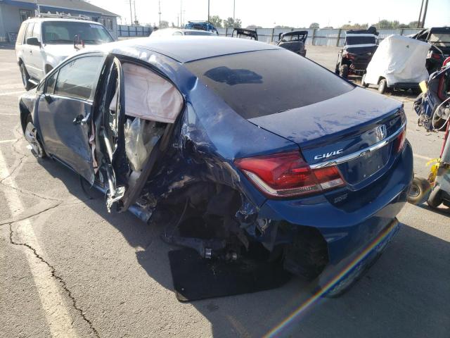 Photo 3 from auction – 2014 HONDA CIVIC LX with VIN 19XFB2F50EE025322