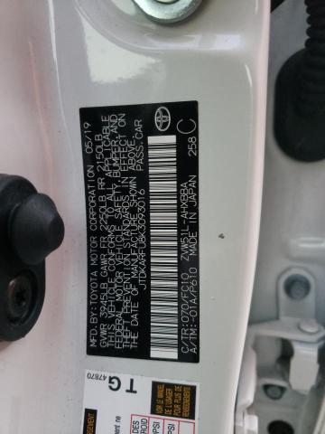 Photo 10 from auction – 2019 TOYOTA PRIUS with VIN JTDKARFU8K3093016