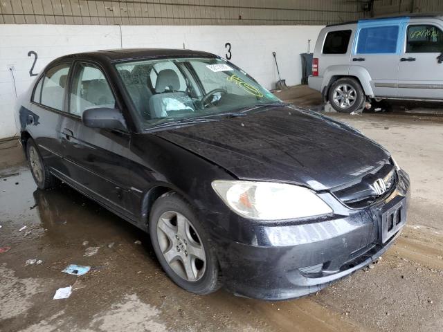 HONDA CIVIC EX 2004 with VIN 2HGES25704H588101 - Photo from auction