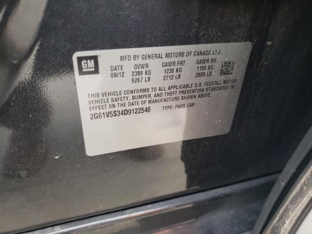 Photo 10 from auction – 2013 CADILLAC XTS PLATIN with VIN 2G61V5S34D9122546