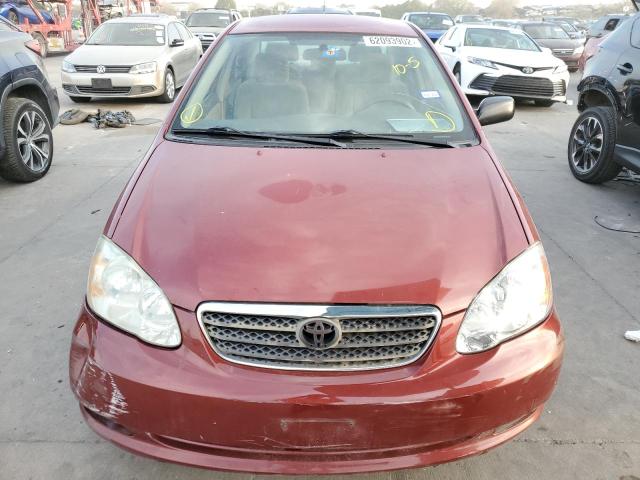 Photo 5 from auction – 2005 TOYOTA COROLLA CE with VIN 1NXBR32E65Z473454