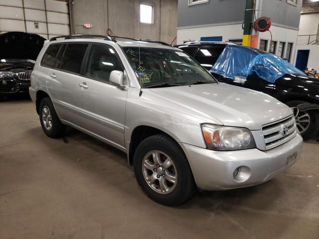 TOYOTA HIGHLANDER 2007 مع رقم تعريف المركبة JTEHP21A570189834 - صورة من المزاد