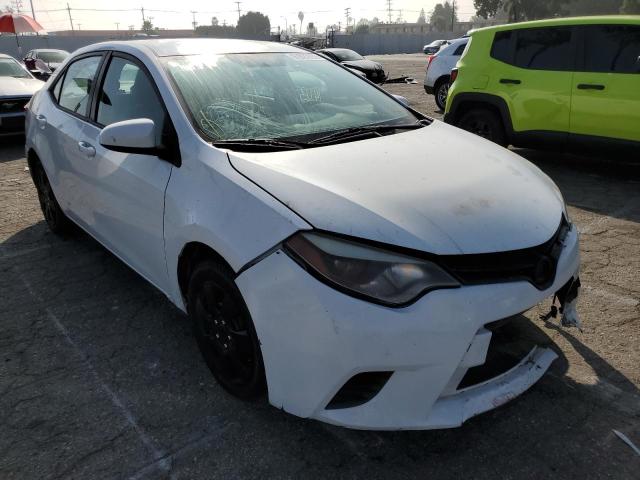 TOYOTA COROLLA L 2014 with VIN 5YFBURHE5EP065201 - Photo from auction