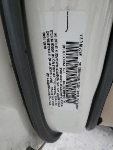 Photo 10 from auction – 2001 SUBARU LEGACY OUT with VIN 4S3BH896817622846