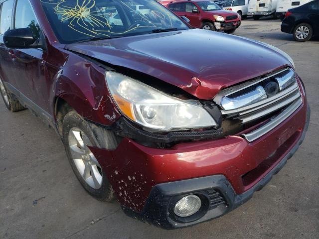 Photo 9 from auction – 2014 SUBARU OUTBACK 2. with VIN 4S4BRCAC1E3258635