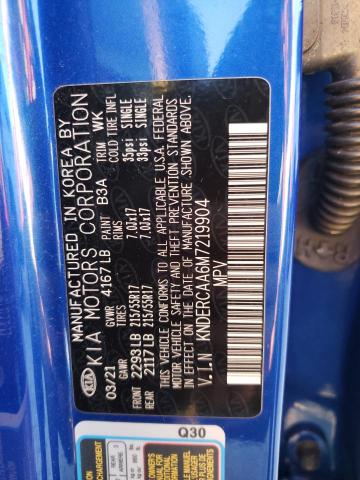 Photo 10 from auction – 2021 KIA SELTOS EX with VIN KNDERCAA6M7219904
