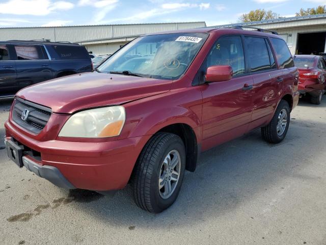 Photo 2 from auction – 2004 HONDA PILOT EX with VIN 2HKYF18424H547973