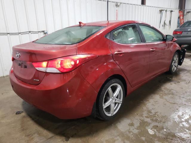 Photo 4 from auction – 2011 HYUNDAI ELANTRA GL with VIN KMHDH4AE1BU092609