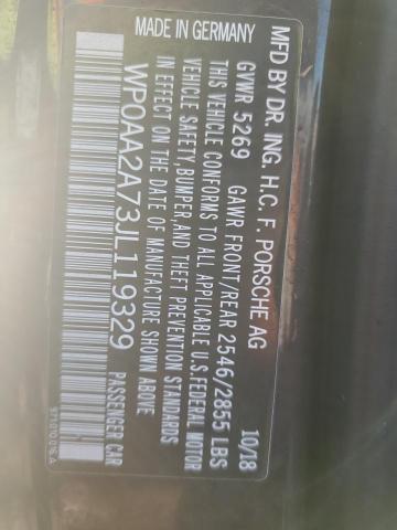 Foto 10 de la subasta – 2018 PORSCHE PANAMERA 4 con VIN WP0AA2A73JL119329