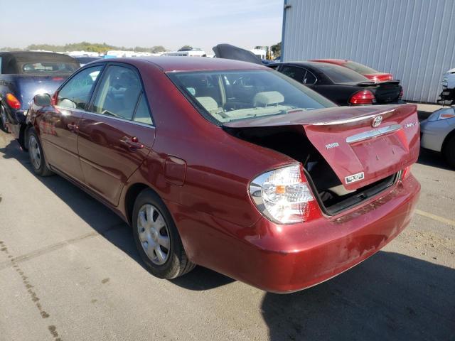 Photo 3 from auction – 2002 TOYOTA CAMRY LE with VIN 4T1BE32K52U068814