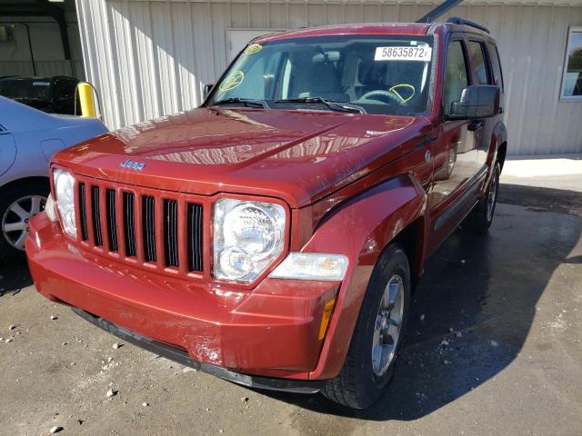 Photo 2 from auction – 2008 JEEP LIBERTY SP with VIN 1J8GN28K88W152238