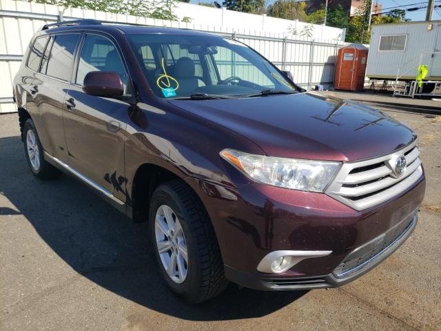TOYOTA HIGHLANDER 2013 with VIN 5TDBK3EH6DS230325 - Photo from auction