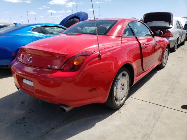 Photo 4 from auction – 2002 LEXUS SC 430 with VIN JTHFN48Y720020616