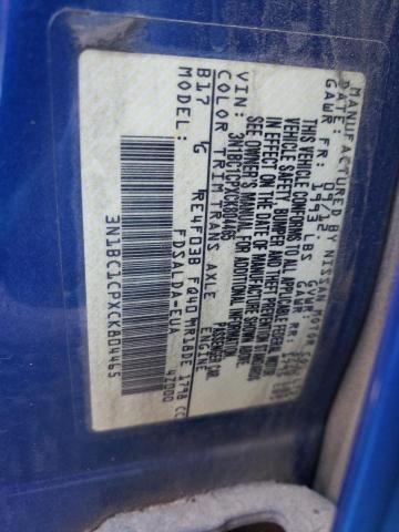 Фото 10 с аукциона – 2012 NISSAN VERSA S с VIN 3N1BC1CPXCK804465