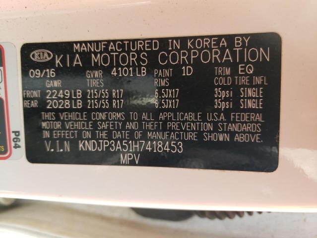 Photo 10 from auction – 2017 KIA SOUL + with VIN KNDJP3A51H7418453
