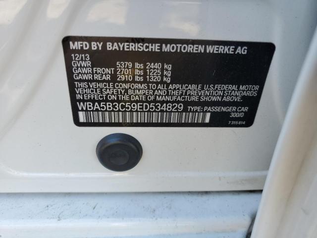 Photo 10 from auction – 2014 BMW 535 XI with VIN WBA5B3C59ED534829