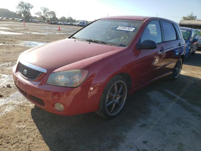Photo 2 from auction – 2005 KIA SPECTRA5 with VIN KNAFE161X55099838