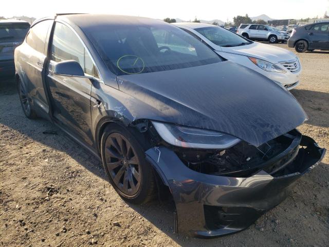 TESLA MODEL X 2018 with VIN 5YJXCBE41JF117148 - Photo from auction