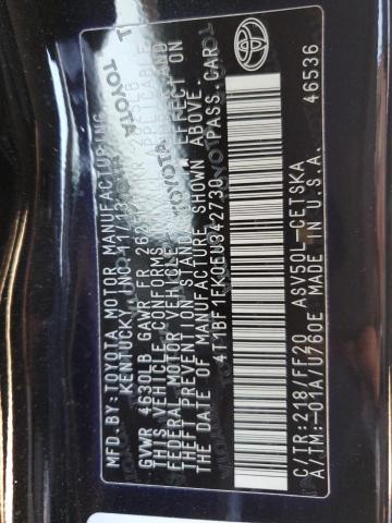 Photo 10 from auction – 2014 TOYOTA CAMRY L with VIN 4T1BF1FK0EU342730